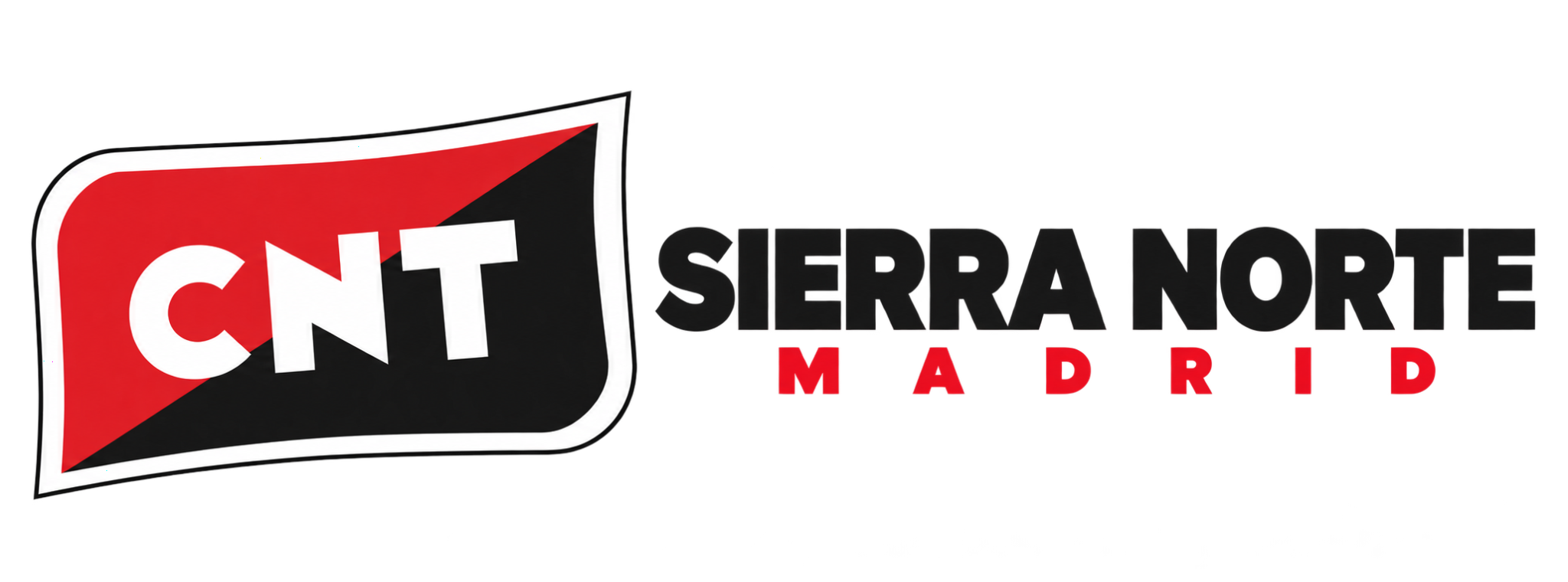Logo oficial de CNT Sierra Norte